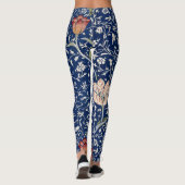 William Morris Medway Blue Floral Leggings (Achterkant)