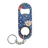 William Morris Medway Blue Floral Mini Flessenopener (Voorkant)