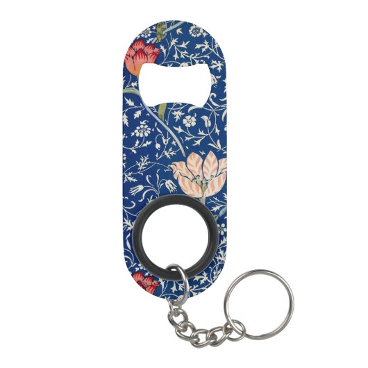 William Morris Medway Blue Floral Mini Flessenopener (Achterkant)
