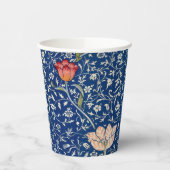 William Morris Medway Blue Floral Papieren Bekers (Links)