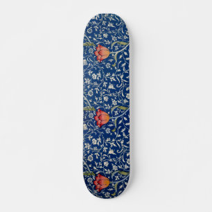 William Morris Medway Blue Floral Persoonlijk Skateboard