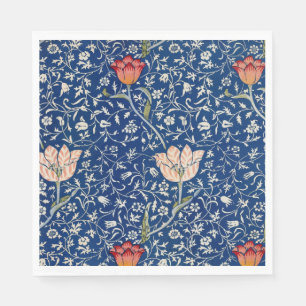William Morris Medway Blue Floral Servet
