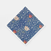 William Morris Medway Blue Floral Servet (Hoek)