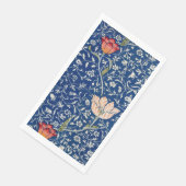 William Morris Medway Blue Floral Servet (Hoek)