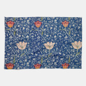 William Morris Medway Blue Floral Theedoek (Horizontaal)