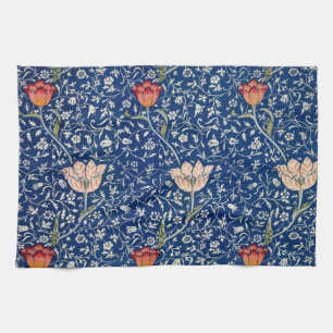 William Morris Medway Blue Floral Theedoek