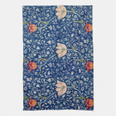 William Morris Medway Blue Floral Theedoek (Verticaal)