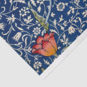 William Morris Medway Blue Floral Tissuepapier (Detail)