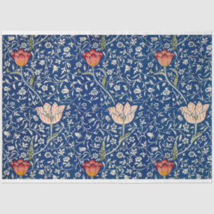 William Morris Medway Blue Floral Tissuepapier