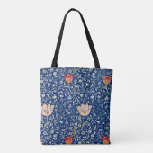 William Morris Medway Blue Floral Tote Bag (Achterkant)