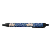 William Morris Medway Blue Floral Zwarte Inkt Pen (Bodem)