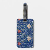 William Morris Medway-patroon Bagagelabel (Achterkant verticaal)