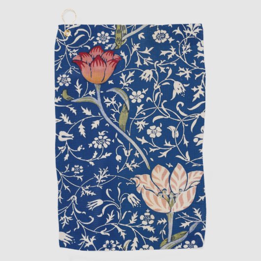 William Morris Medway-patroon Golfhanddoek (Voorkant)