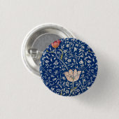 William Morris Medway-patroon Ronde Button 3,2 Cm (Voorkant /achterkant)