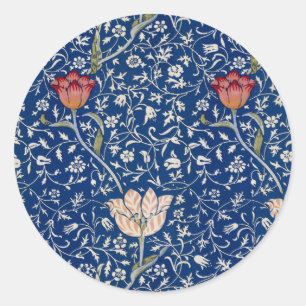 William Morris Medway-patroon Ronde Sticker
