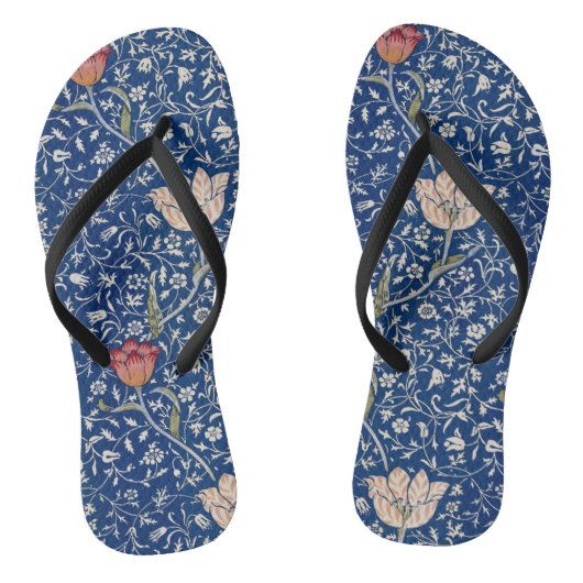 William Morris Medway-patroon Teenslippers (Voetbed)