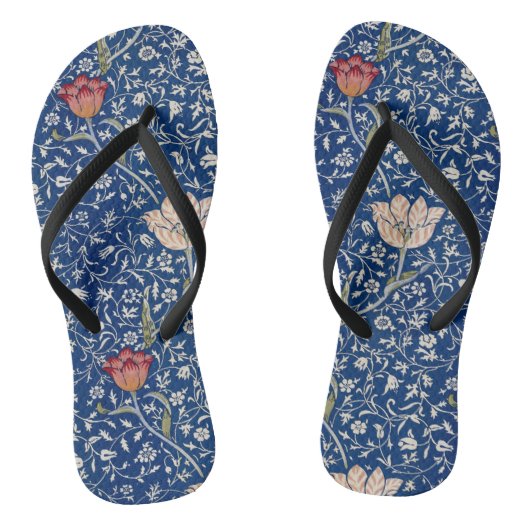 William Morris Medway-patroon Teenslippers (Voetbed)