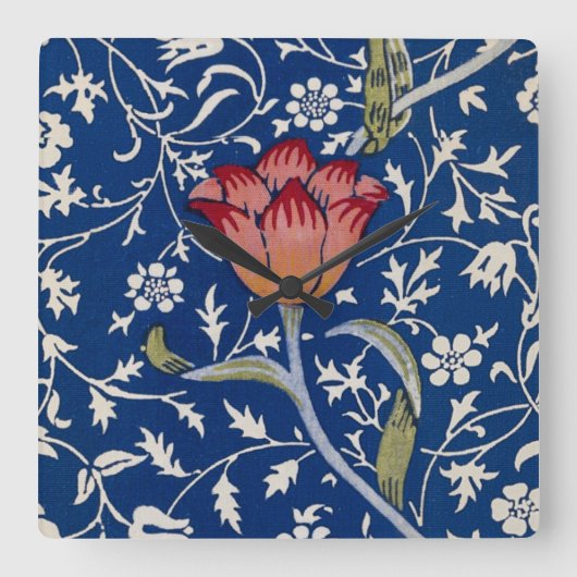 William Morris Medway-patroon Vierkante Klok (Voorkant)