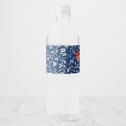William Morris Medway-patroon Waterfles Etiket (Voorkant)