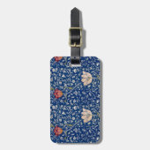 William Morris Medway Pattern Bagagelabel (Voorkant verticaal)