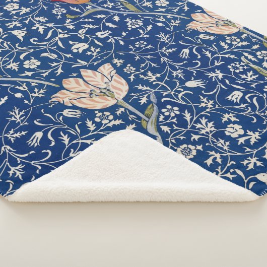 William Morris Medway Pattern Sherpa Deken (3/4)