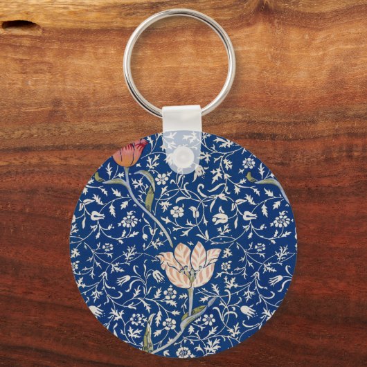 William Morris Medway Pattern Sleutelhanger (Voorkant)