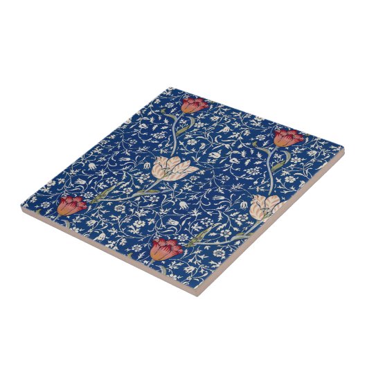 William Morris Medway Pattern Tegeltje (Zijkant)