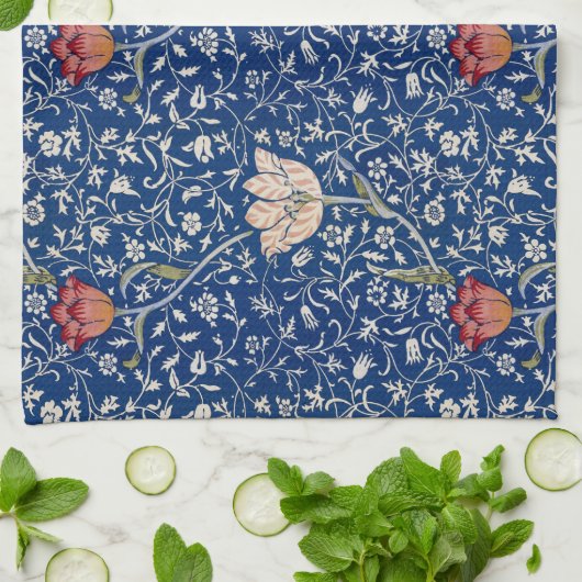 William Morris Medway Pattern Theedoek (Gevouwen)