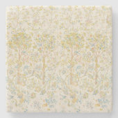 William Morris "Melsetter" 2 Stenen Onderzetter (Voorkant)