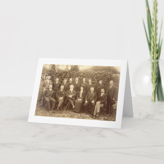 William Morris, met het Personeel in Kel wordt Kaart (Voorkant)