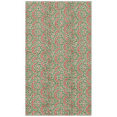 William Morris Michaelmas Daisy Flowers Pink Green Tafelkleed (Voorkant)