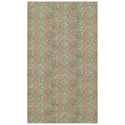 William Morris Michaelmas Daisy Flowers Pink Green Tafelkleed (Voorkant)