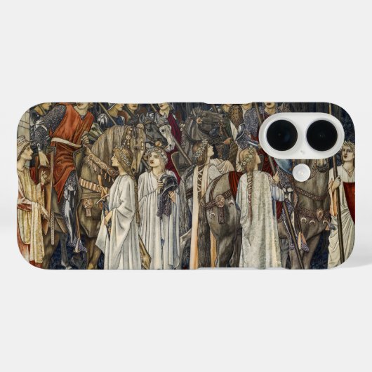 William Morris Middeleeuwse Ridders Tapijtontwerp Case-Mate iPhone Case (Achterkant (horizontaal))