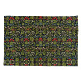 William Morris Millefluers bloemmotief Kussensloop (Achterkant-Links)