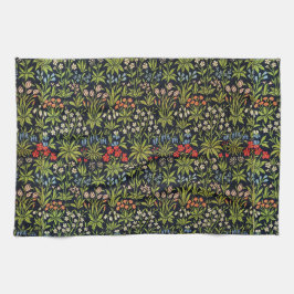 William Morris Millefluers  bloemmotief Theedoek