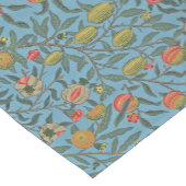 William Morris Mooi Bladerwerk Kleurrijke Vruchten Korte Tafelloper (Hoek)