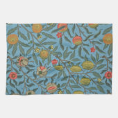 William Morris Mooi Bladerwerk Kleurrijke Vruchten Theedoek (Horizontaal)