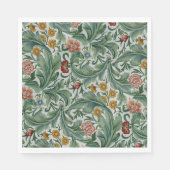 William Morris  Mooi Bloemen Patroon Servet (Voorkant)
