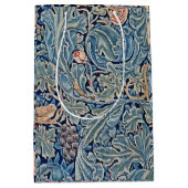 William Morris Mooi Bloemenpatroon Blauw Roze Medium Cadeauzakje (Voorkant)