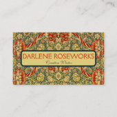 William Morris Mooi Wandle Design Visitekaartje (Voorkant)