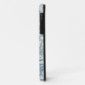 William Morris Mooie bloempatroon, blauw,roos Case-Mate iPhone Case (Achterkant/links)