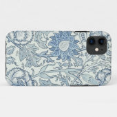 William Morris Mooie bloempatroon, blauw,roos Case-Mate iPhone Case (Achterkant (horizontaal))