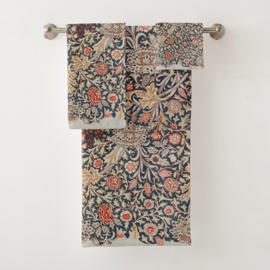 William Morris * Mooie Trent Patroon Bad Handdoek (Insitu)