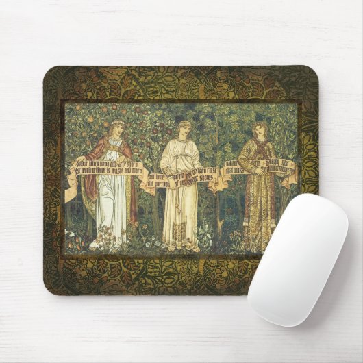 William Morris  Mousepad Muismat (Met muis)