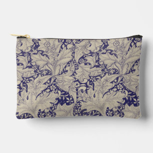 William Morris Muurbloem Patroon Antiek Blauw Etui
