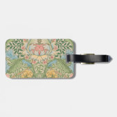 William Morris Myrtle Bloem Bloemen Botanisch Bagagelabel (Achterkant horizontaal)