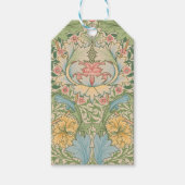William Morris Myrtle Bloem Bloemen Botanisch Cadeaulabel (Voorkant)