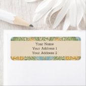 William Morris Myrtle Bloem Bloemen Botanisch Etiket (Insitu)