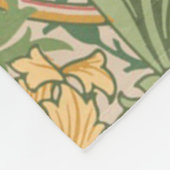 William Morris Myrtle Bloem Bloemen Botanisch Fleece Deken (Hoek)