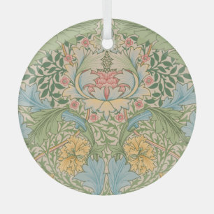 William Morris Myrtle Bloem Bloemen Botanisch Glas Ornament